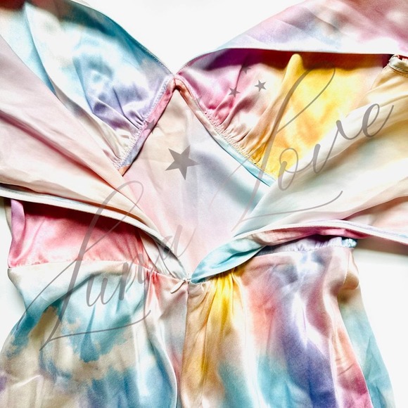 SELKIE The Dopamine Flutter Rainbow Slip Dress (size XS & S) - Picture 10 of 11